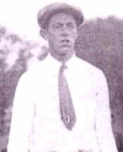 A photo of Francis Ouimet before play began September 20, 1913