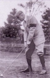 A photo of the "golfing Judge" Mahlon Pitney Justice of the United States Supreme Court.