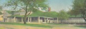 A photo of the golfing clubhouse of the Omaha Field Club.