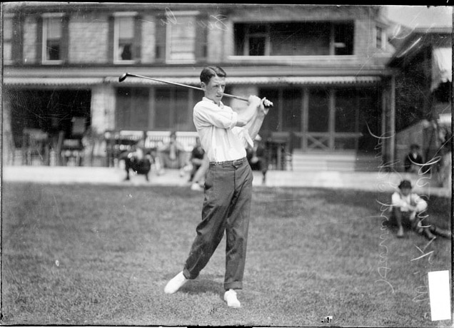 A photo of 1904 US Olympic golfer Warren Wood.