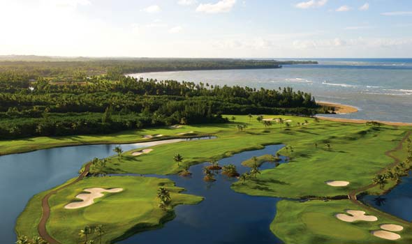 A photoof Trump International Golf Course - Home of the Puerto Rico Open Golf Tournament.