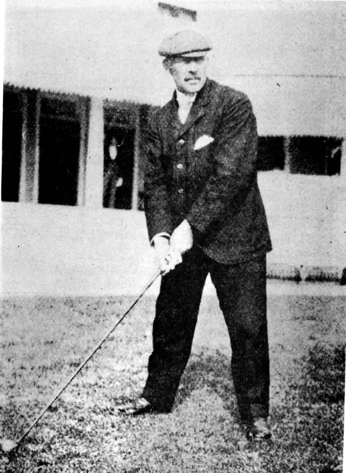 A photo of Canadian George Lyon 1904 Olympic Golfing Champion.