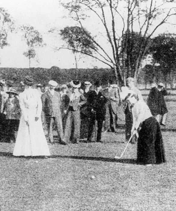 A photo of Olympic Mom. Mary Ives Abbott.